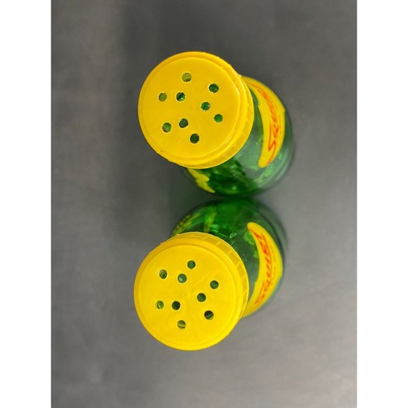 Vintage Squirt Soda Glass Bottle Salt and Pepper Shakers Never An After Thirst - Picture 7 of 9